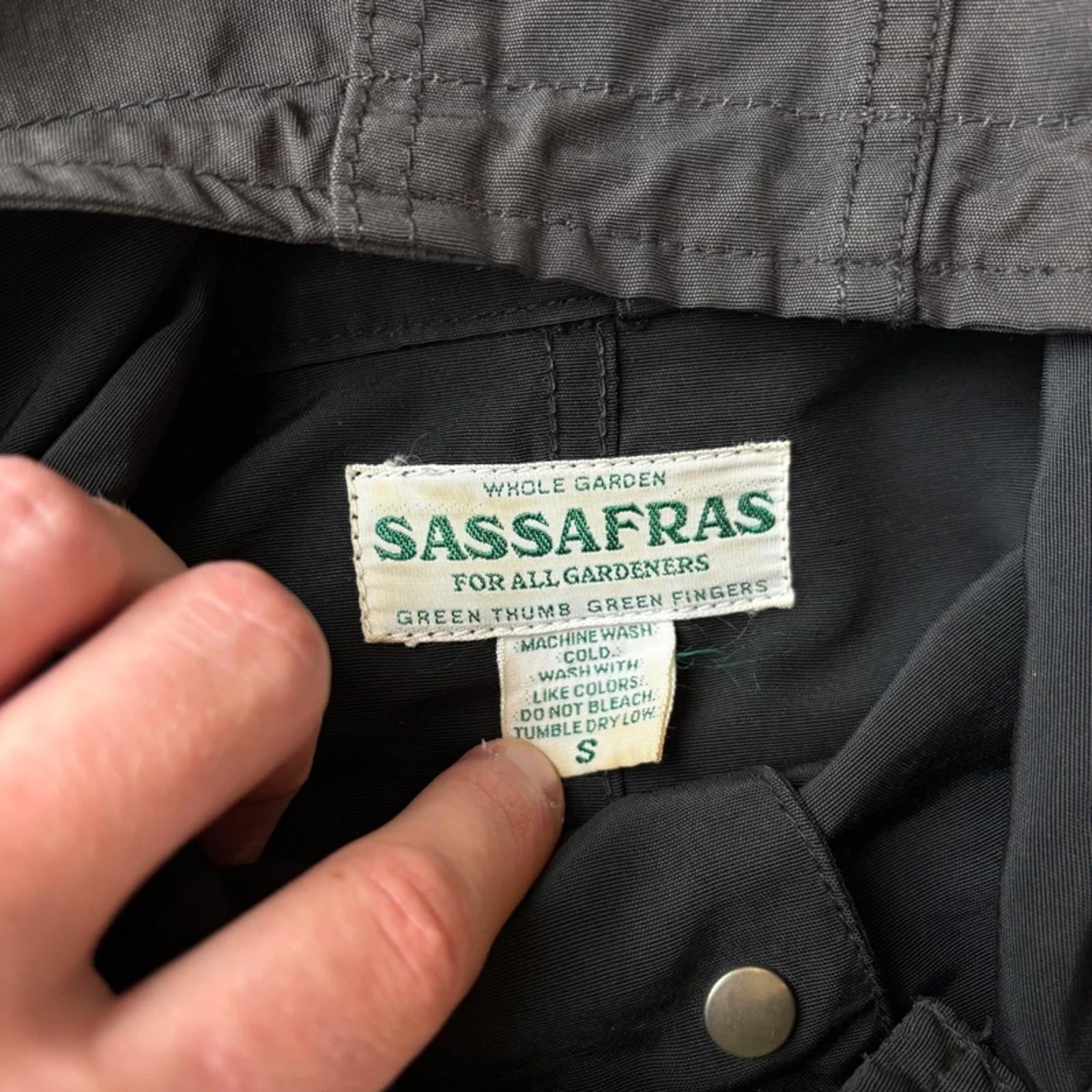 Sassafras Gardener Tech Utility Coat Black S