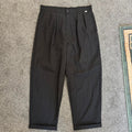 NoManual Pleated Nylon Pant Black W32