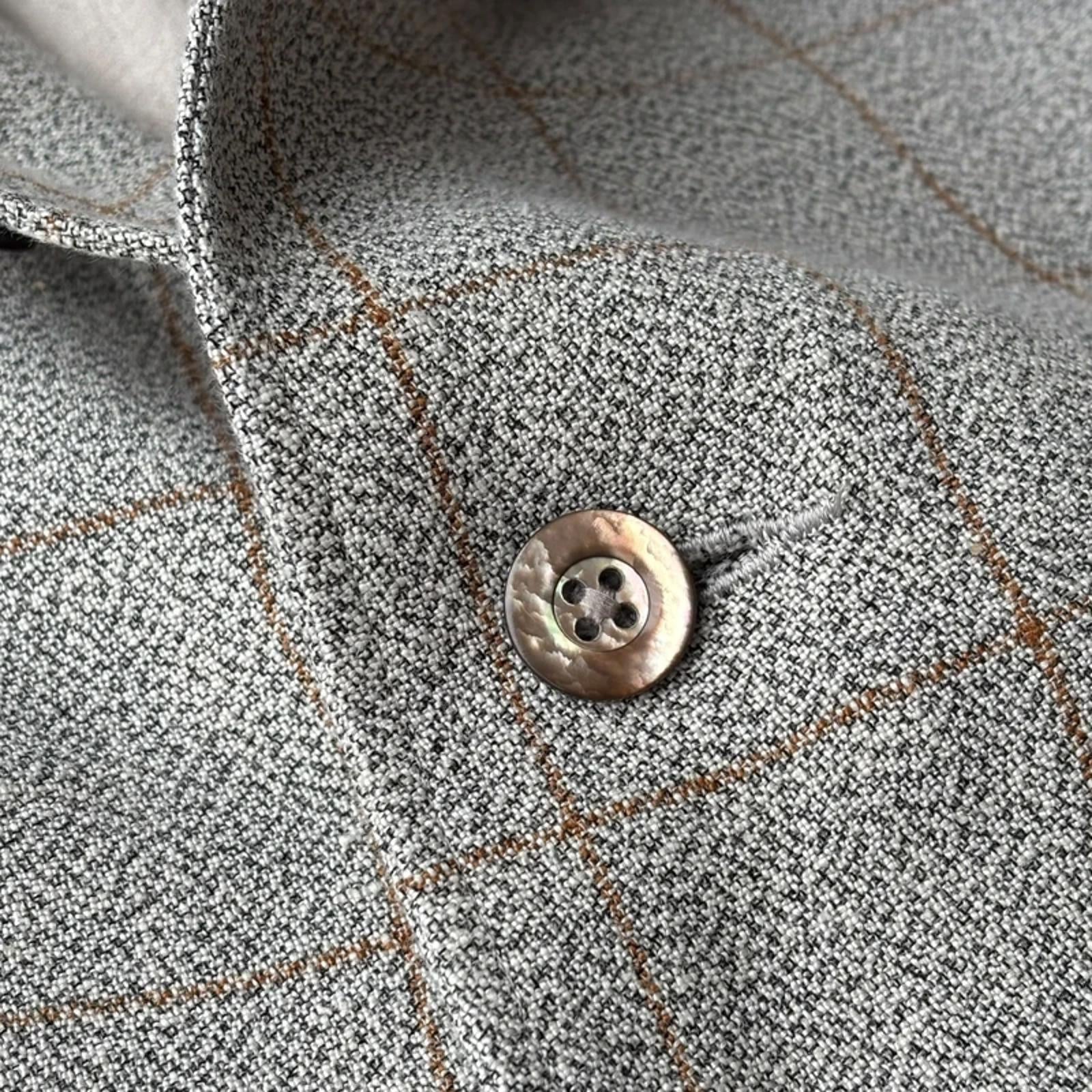 Snow Peak Linen Check Utility Jacket Beige M Japan Import Minimal