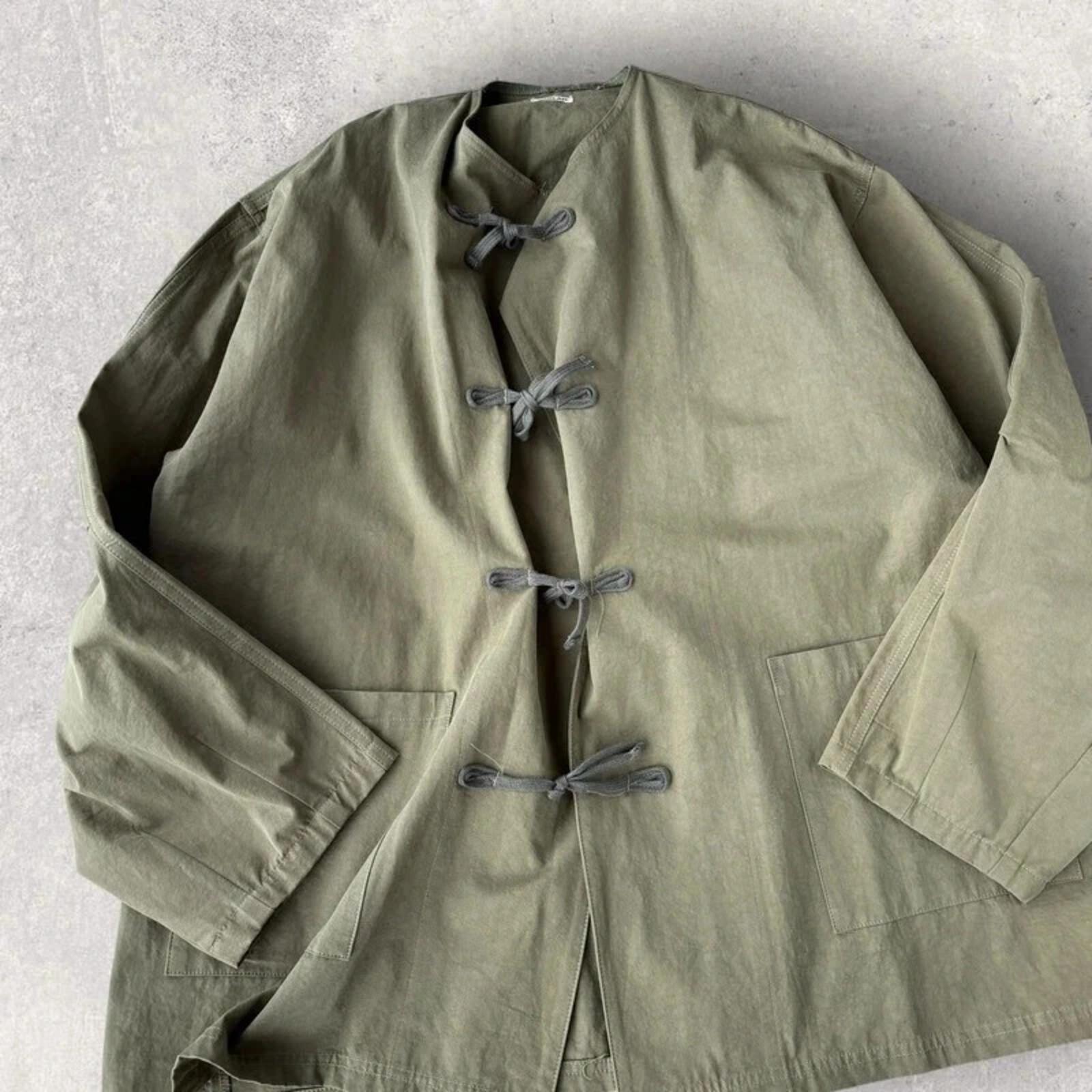 Anglan Traditional Field Kimono Olive L