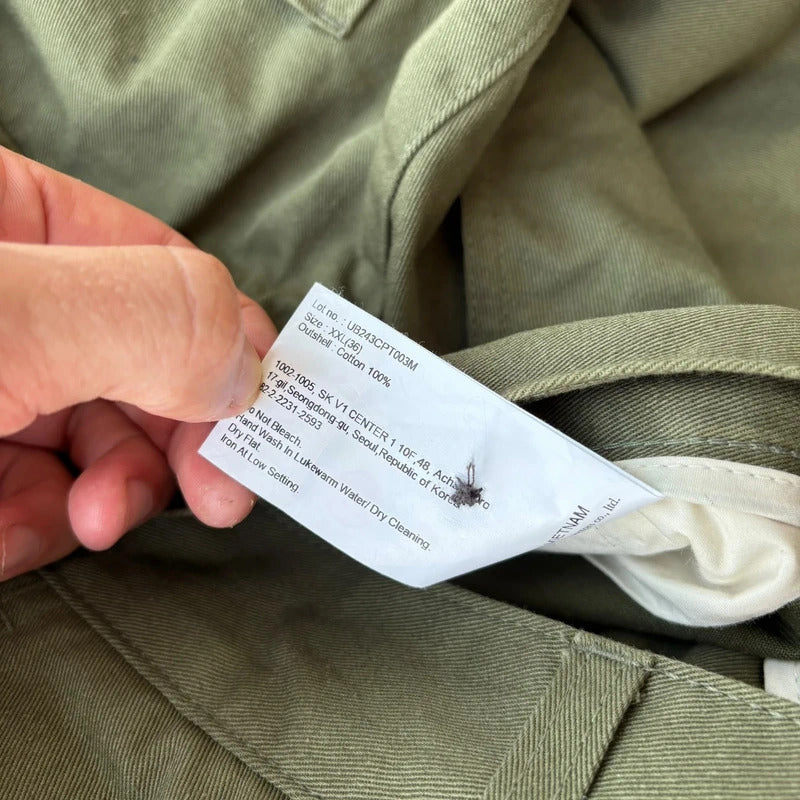 Uniform Bridge Baggy Bermuda Short Olive W36