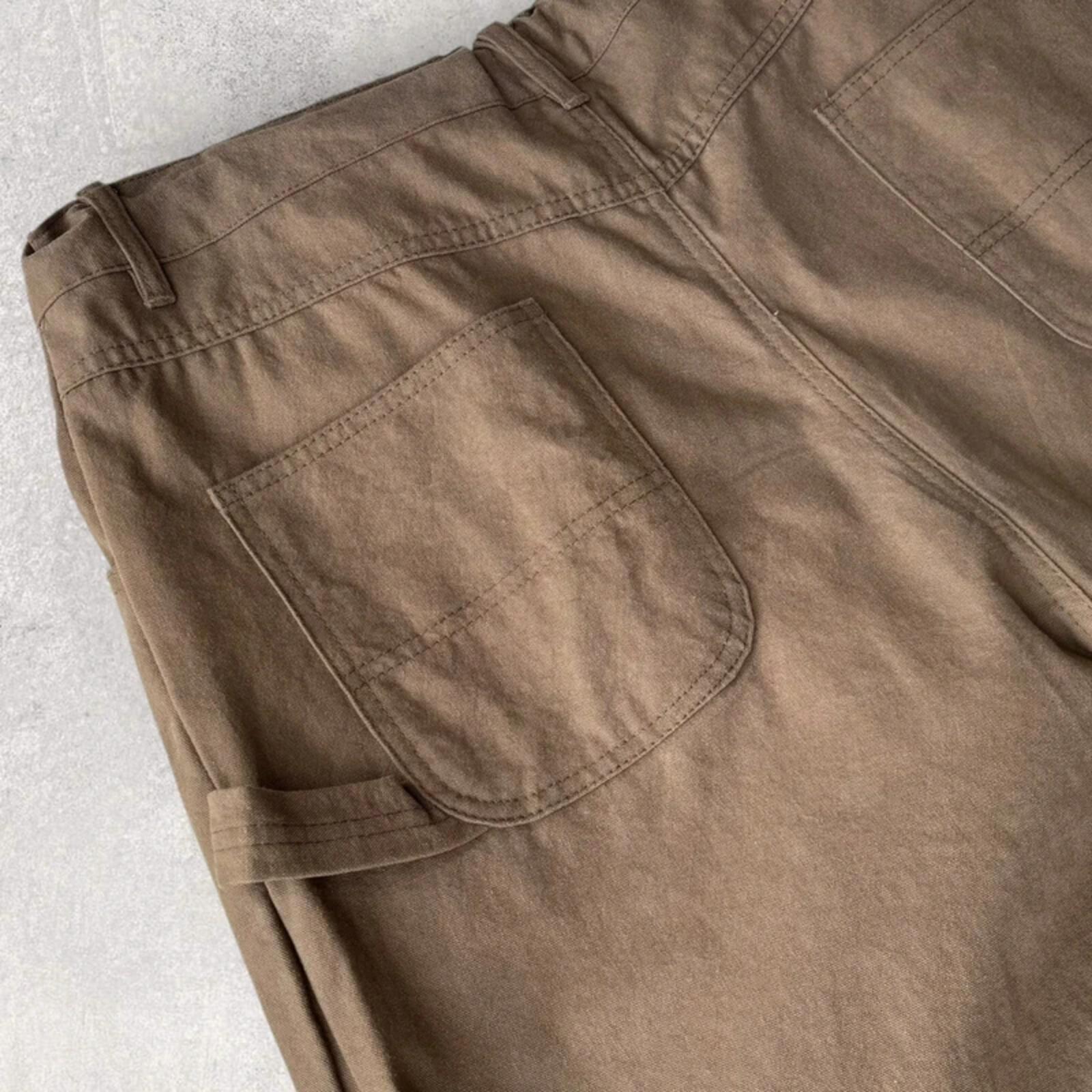 Korean Ultra Baggy Balloon Pant Brown L
