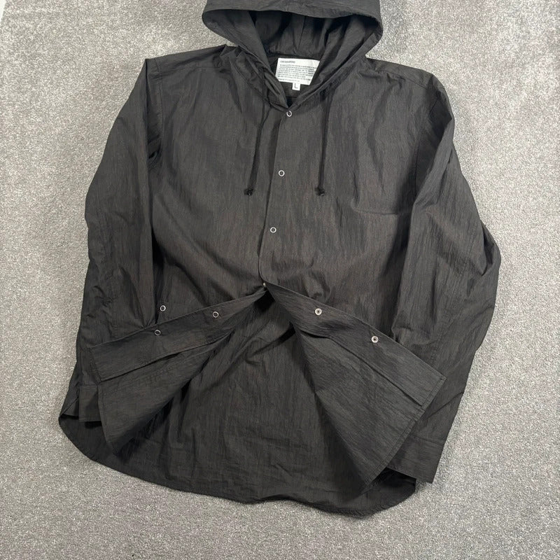 Uniform Bridge Brushed Utility Jacket Black L