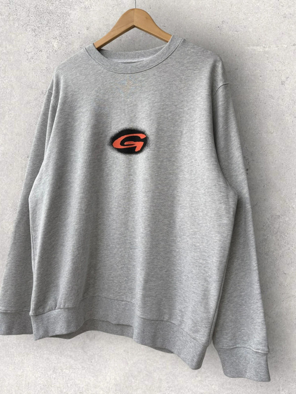BNWT Gramicci G Blur Logo Sweatshirt Grey Size S
