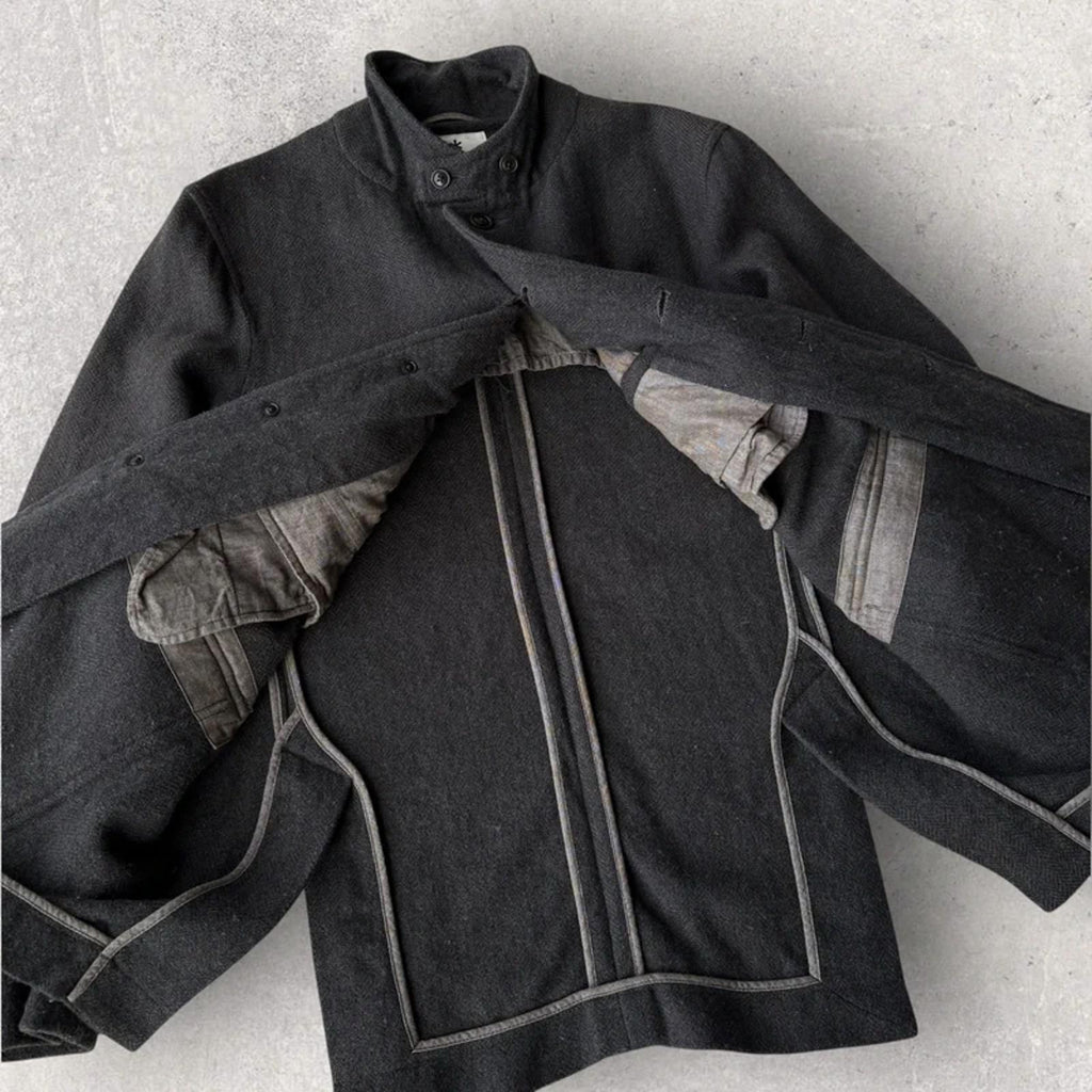 BNWT Snow Peak Japan Herringbone Tweed Jacket Moss M
