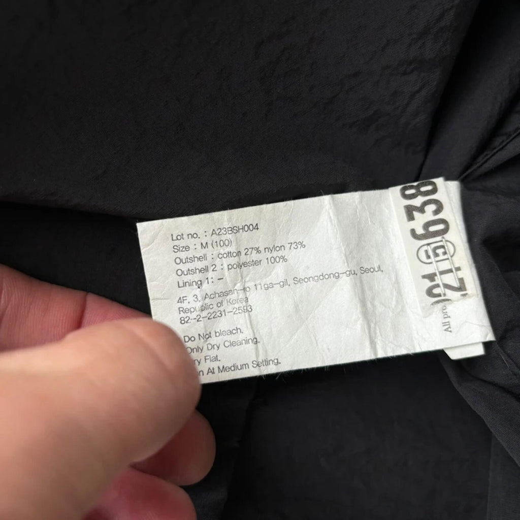 Uniform Bridge Utility Pocket SS Shirt Black M