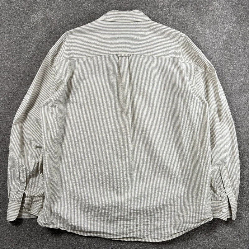 Frizmworks Seersucker Napoli Shirt White XL