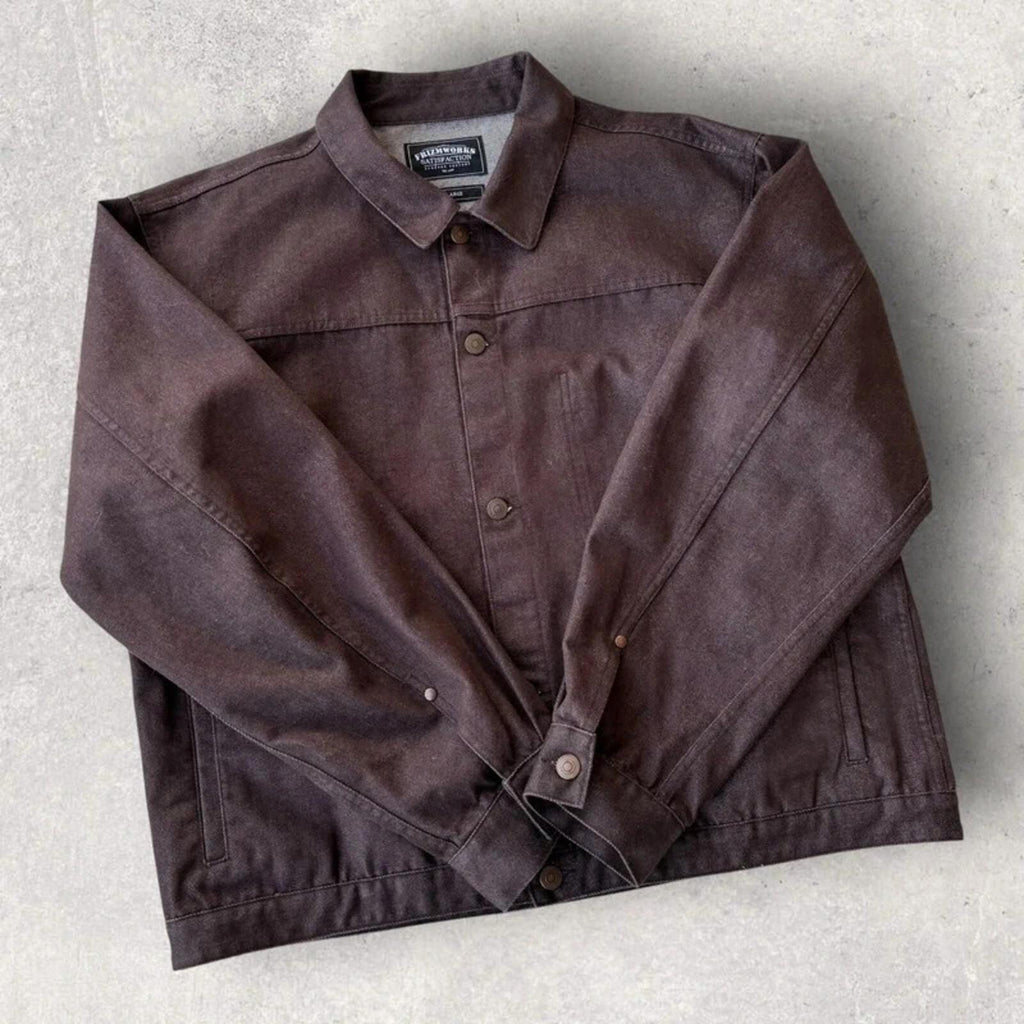 Frizmworks Stable Trucker Jacket Brown XL