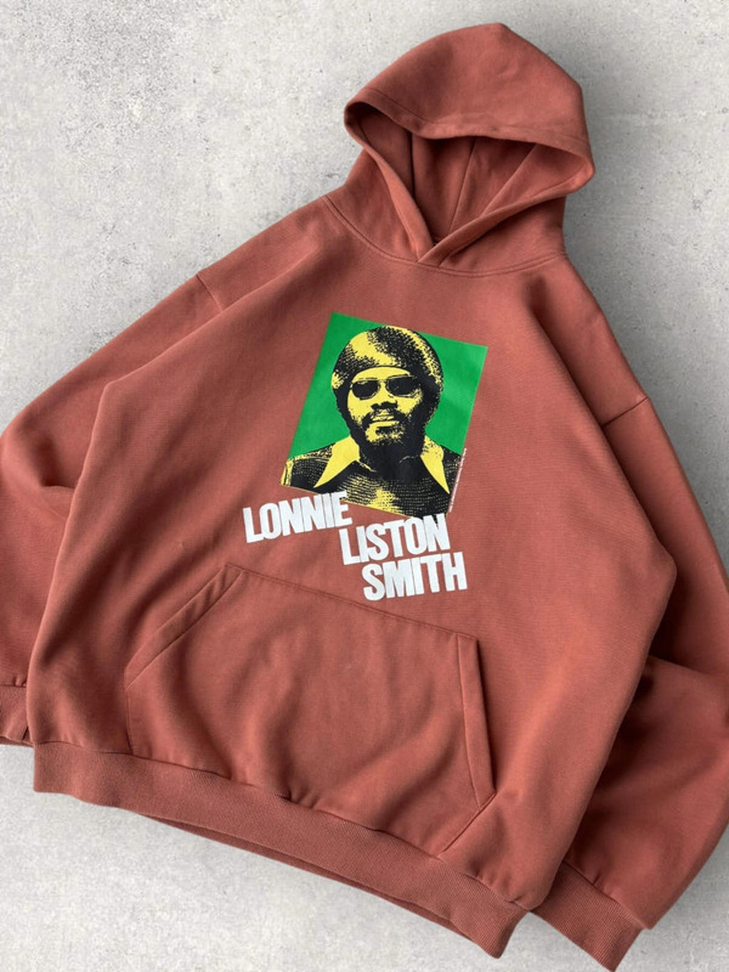 Butter Goods x Lonnie Liston Smith ‘Expansions’ Hoodie Coral Size XL