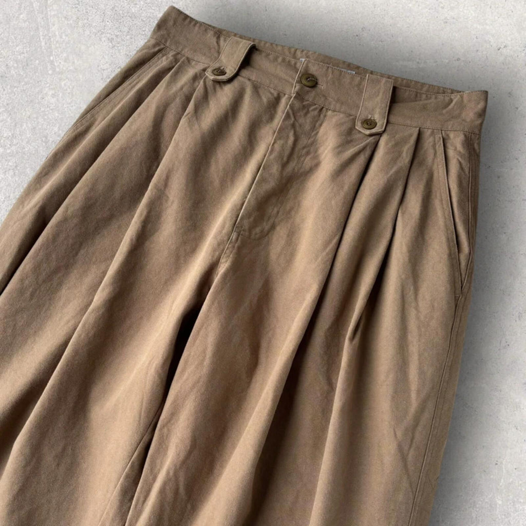 Frizmworks Double Pleat Tapered Pant Beige W32