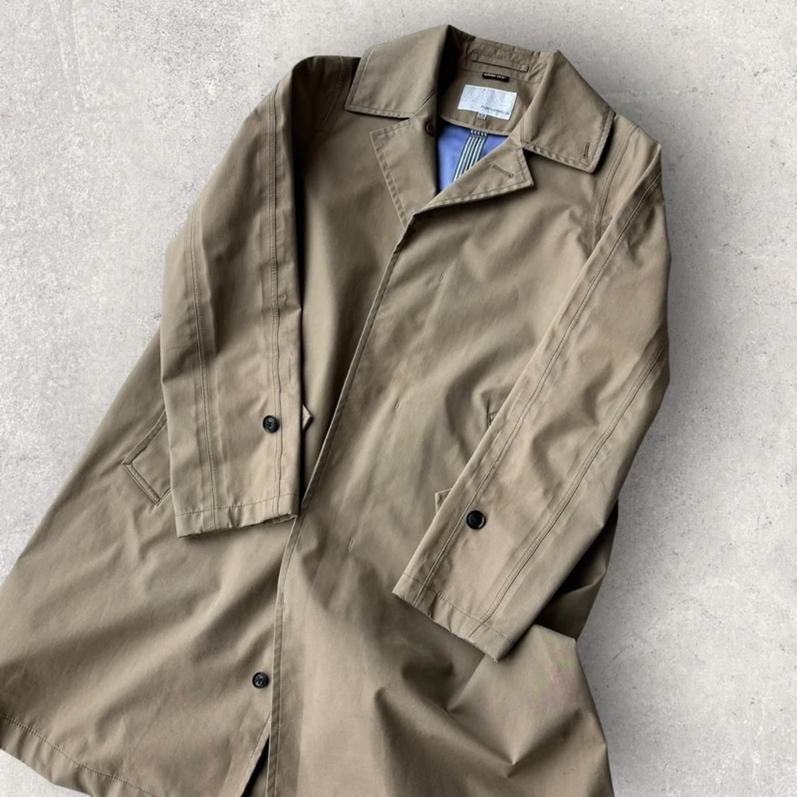 Nanamica Gore-Tex Overcoat Beige S Japan Techwear