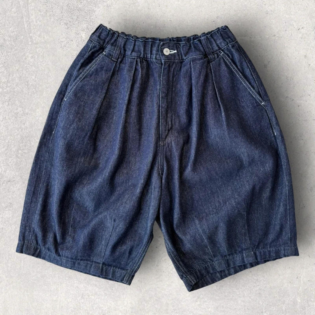 Uniform Bridge Baggy Indigo Denim Short M