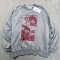 Anglan Fishing Graphic Sweatshirt Grey L