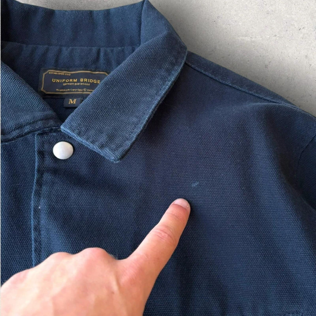 Uniform Bridge Detroit Canvas Jacket Navy M