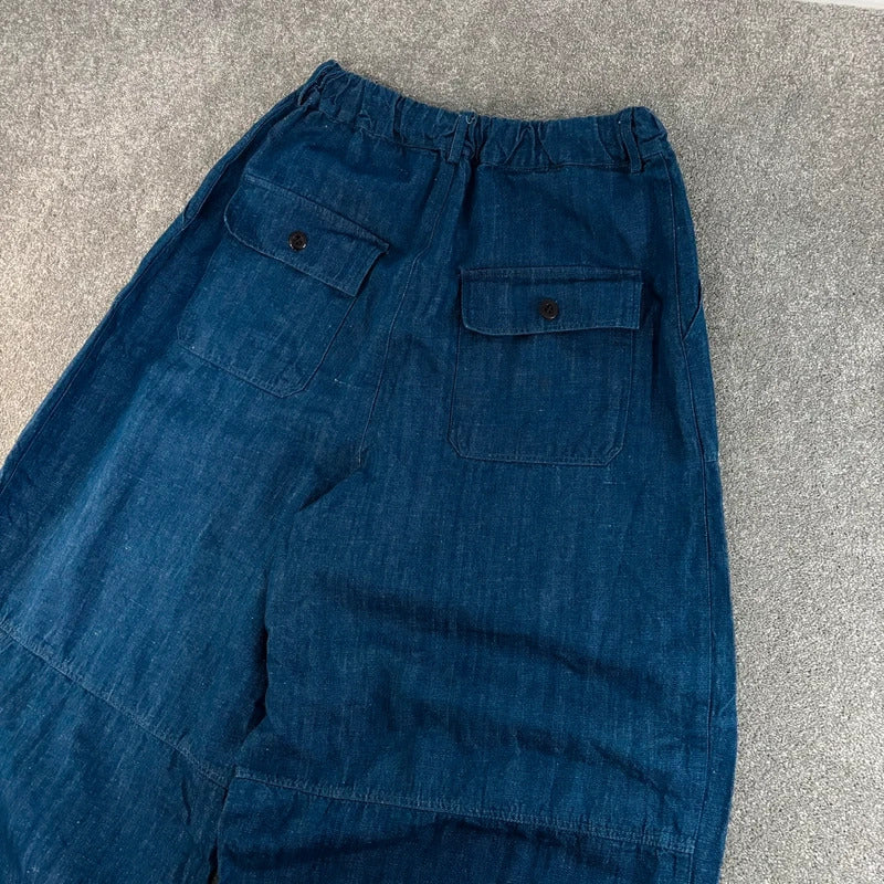 Frizmworks Linen Balloon Pant Indigo L