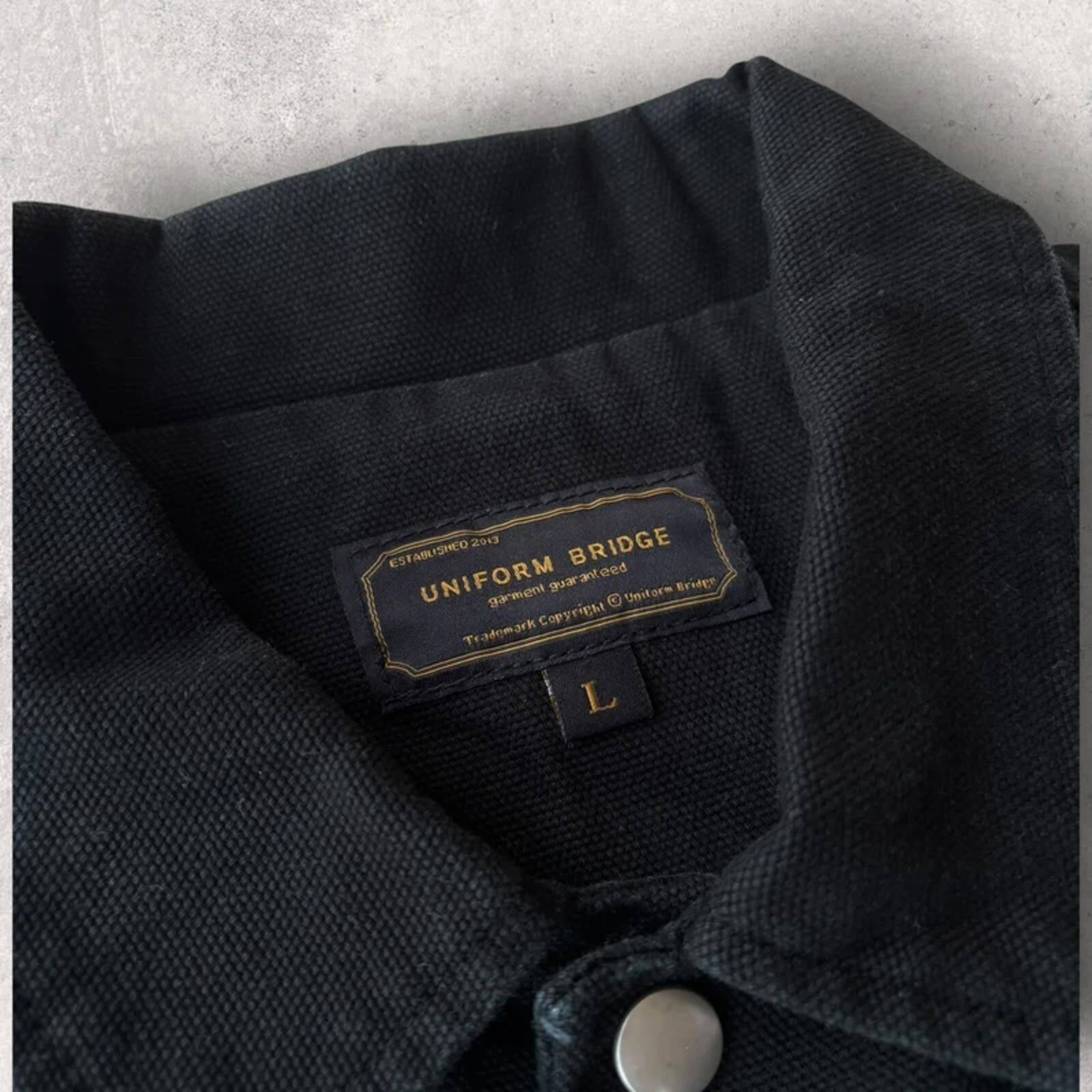 Uniform Bridge Canvas Detroit Jacket Black M