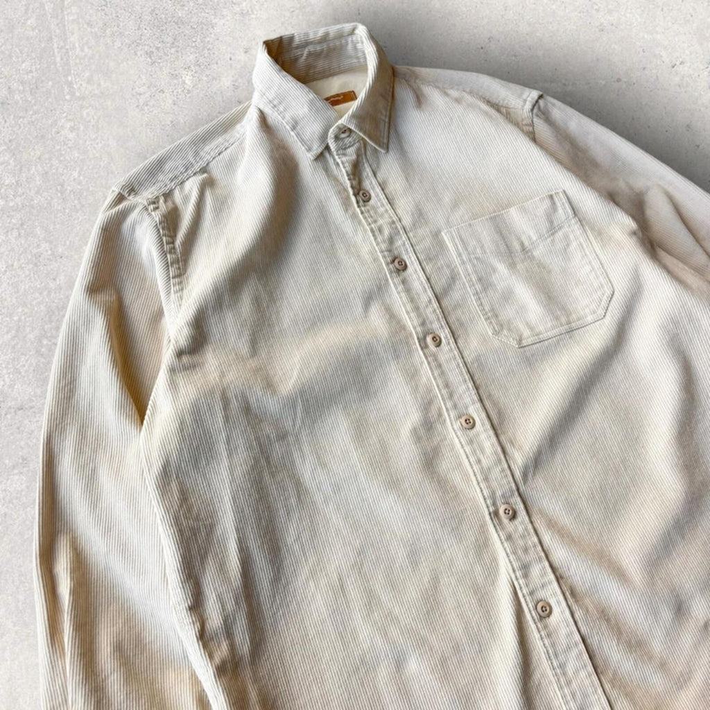 Frizmworks OG Corduroy Shirt Ivory M