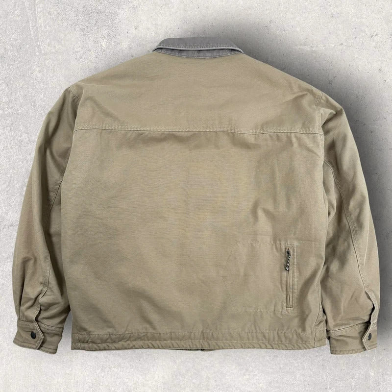 Frizmworks Canvas Work Jacket Khaki XL