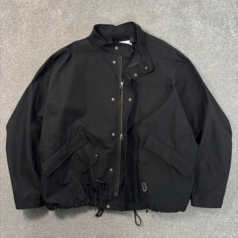 Uniform Bridge Cropped Fishtail Jacket Black L