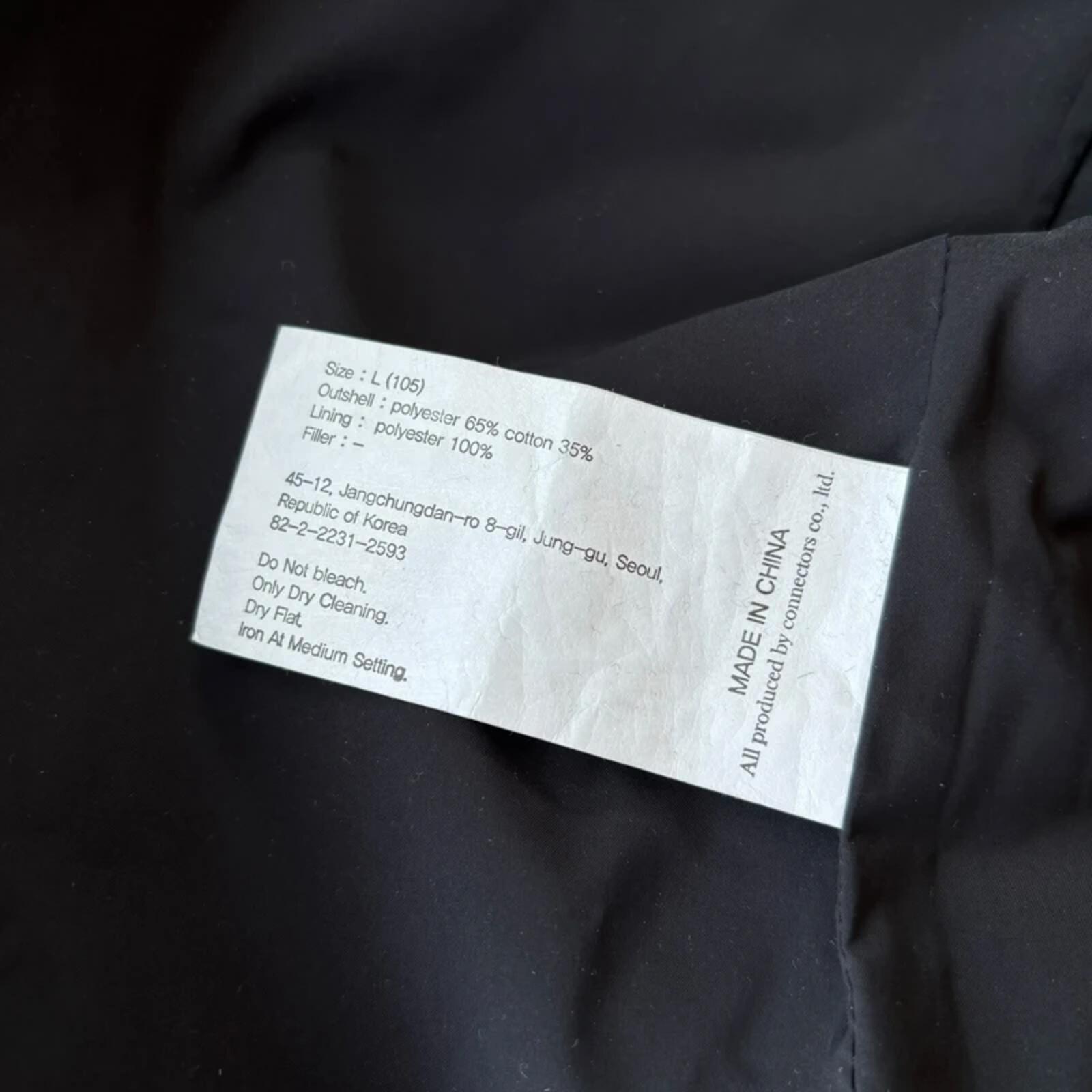 Uniform Bridge Mid Length Utility Coat Black L