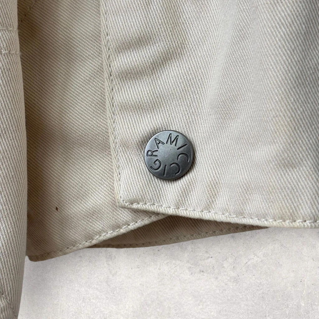Gramicci Utility Overshirt Off White S - Japan import