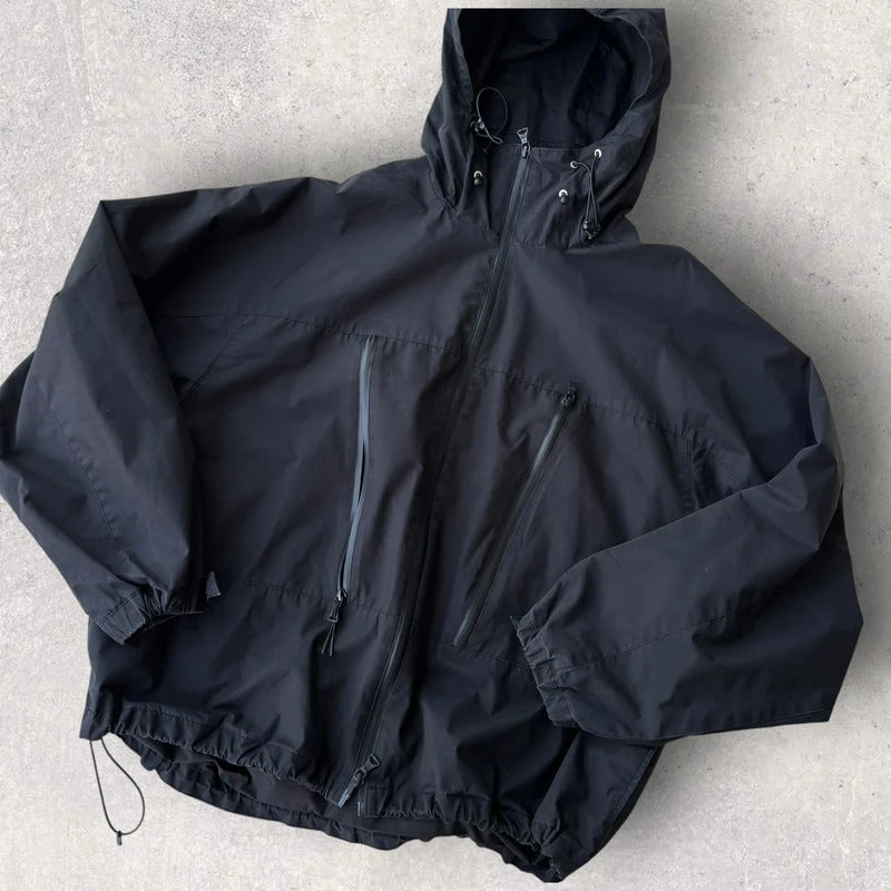 Uniform Bridge Technical Windbreaker Black L