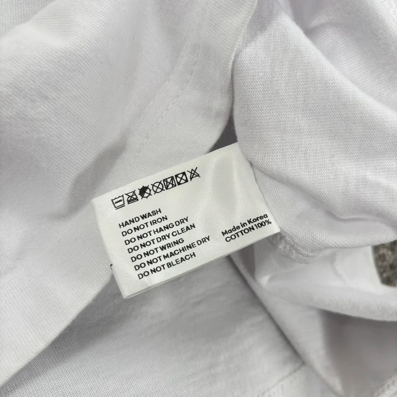 Anglan Vintage Blast Graphic T Shirt White L