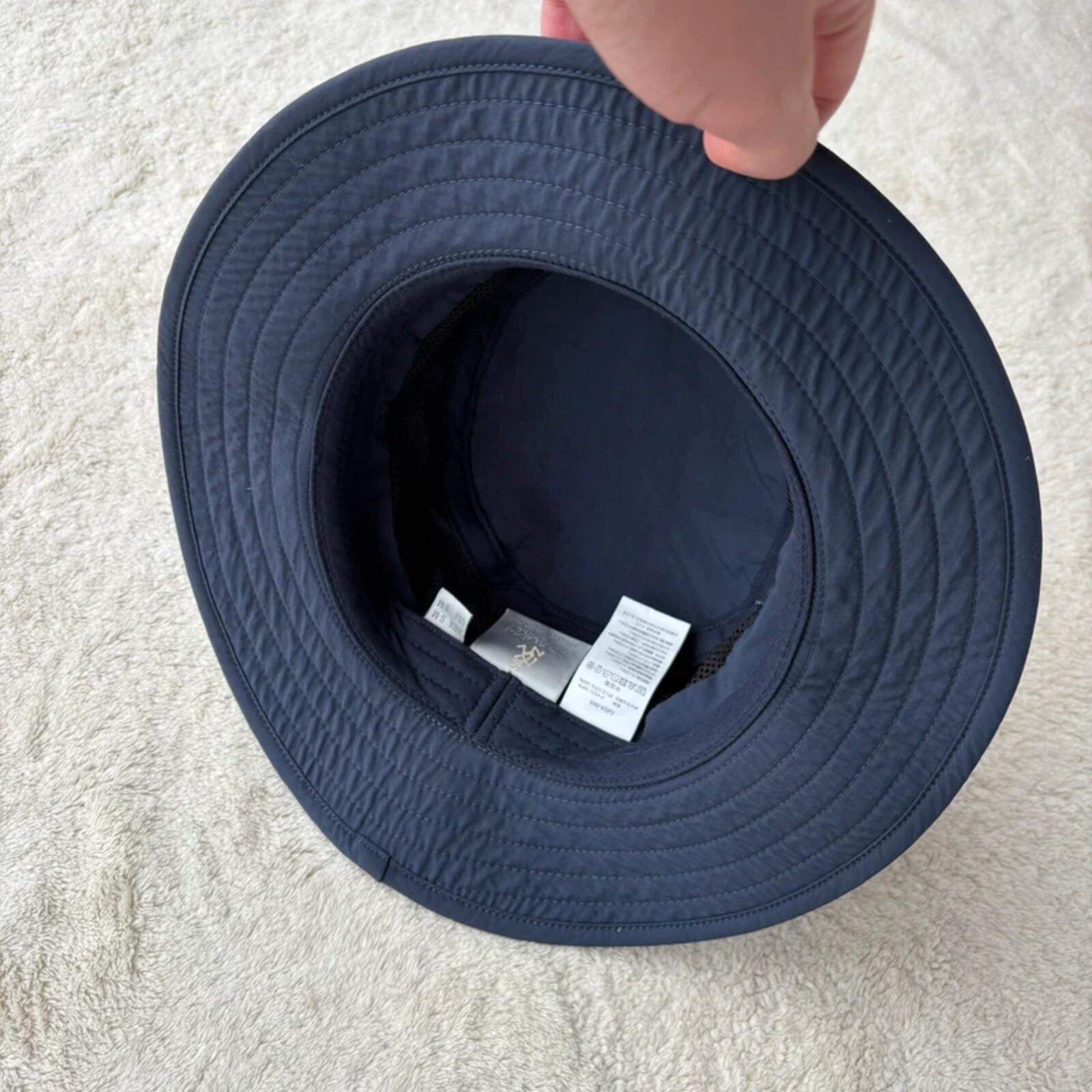 Gramicci Logo Shell Bucket Hat Navy S