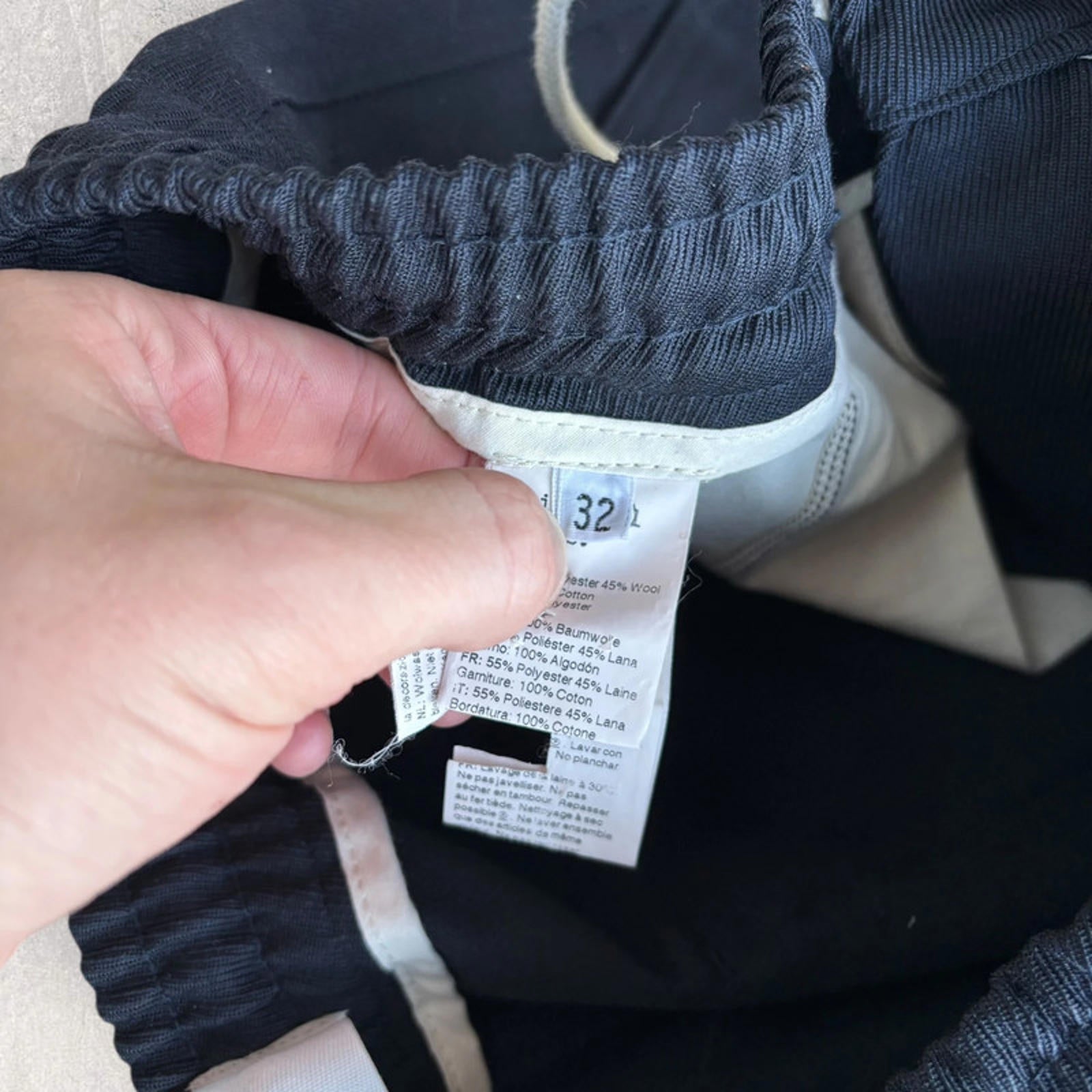 Universal Works Navy Twill Track Pants W32