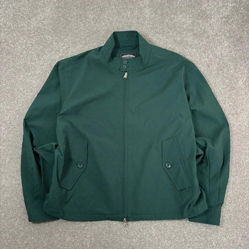 Frizmworks Seersucker Buddy Harrington Green L