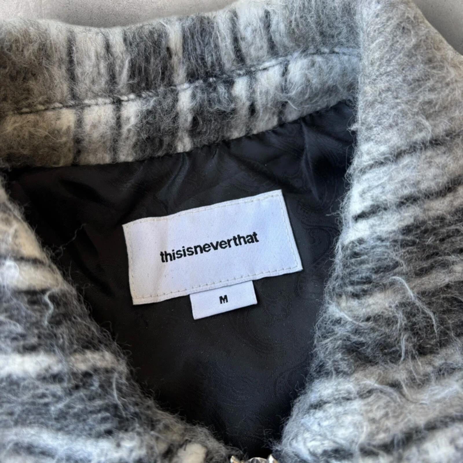 Thisisneverthat Brushed Check Work Jacket M
