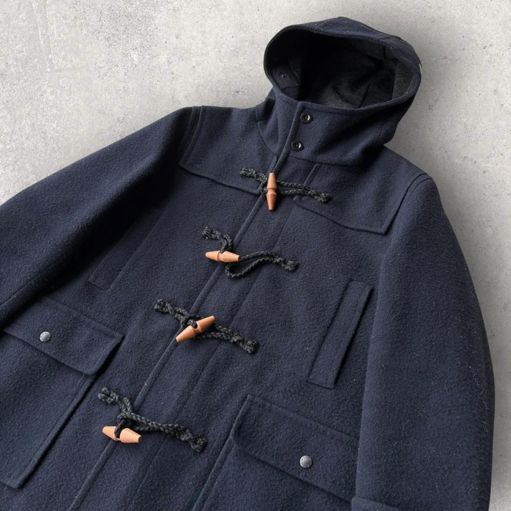 Nanamica Japan Windstopper Duffle Coat Navy M