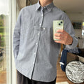 Frizmworks Loop Stripe Shirt Blue M