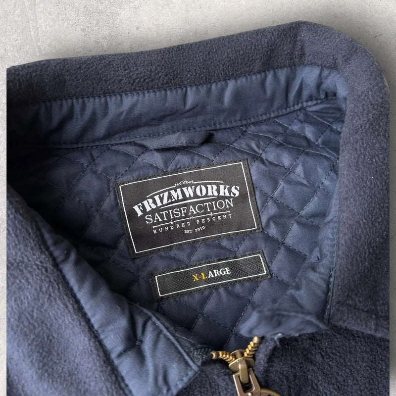 Frizmworks Fleece Drizzler Jacket Navy XL