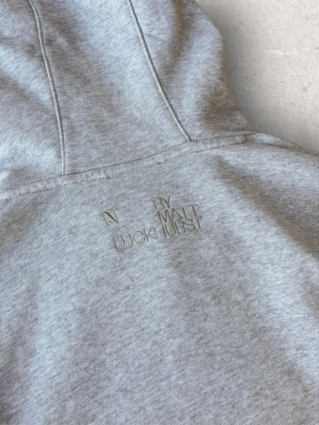 Norse Projects x Matt Luckhurst Limited Hoodie Grey Size S