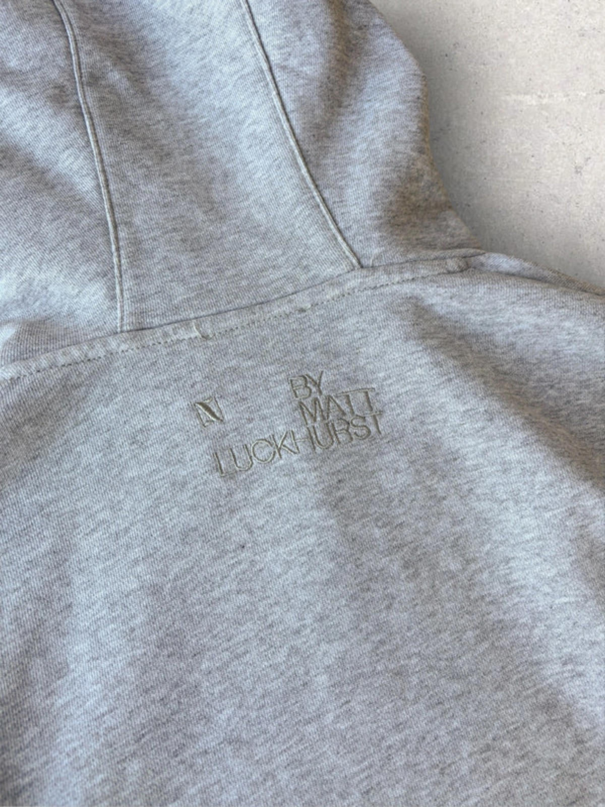 Norse Projects x Matt Luckhurst Limited Hoodie Grey Size S