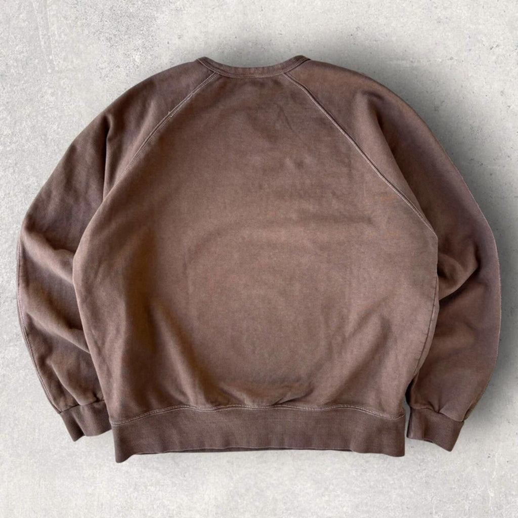 Frizmworks Graphic Boxy Sweatshirt Brown L