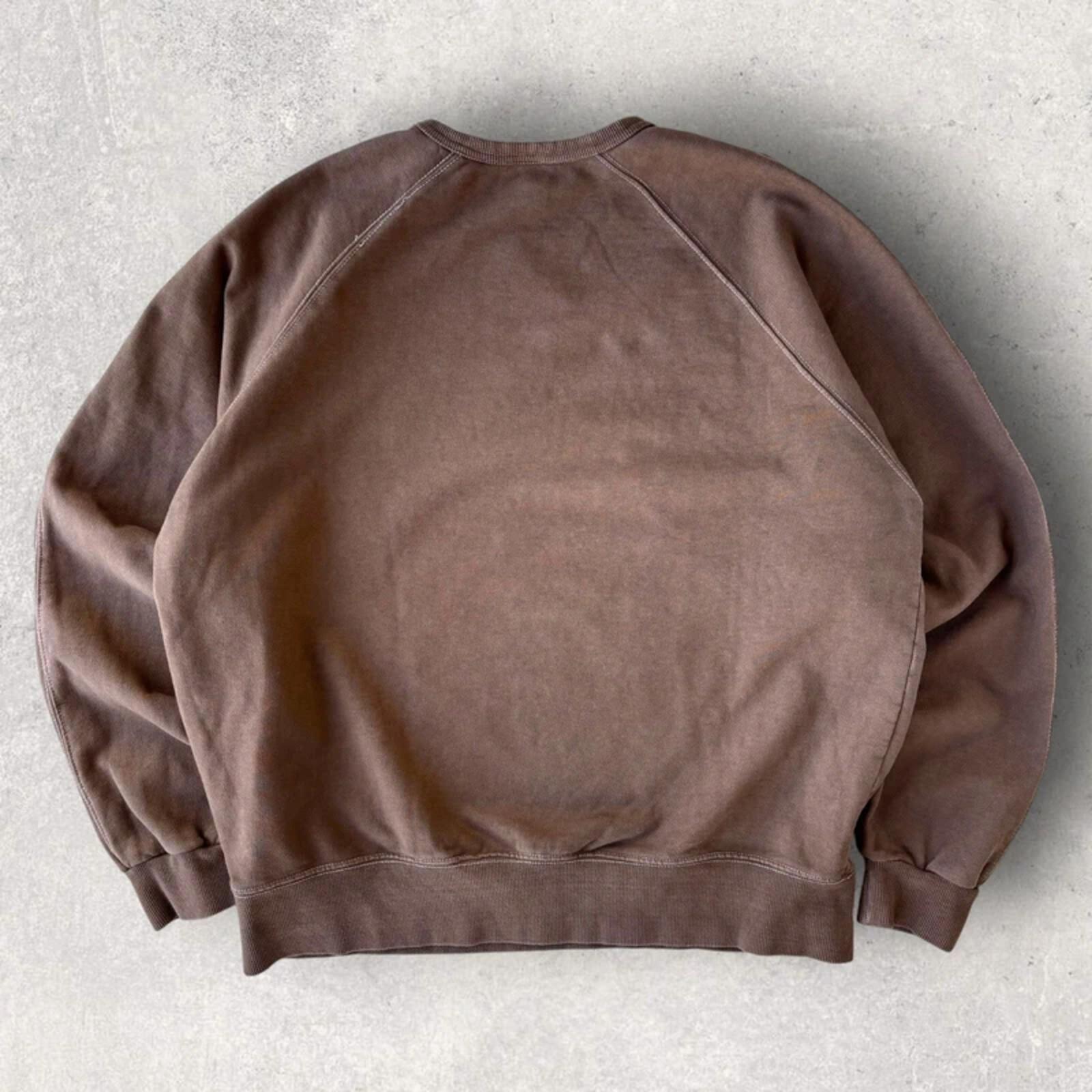 Frizmworks Graphic Boxy Sweatshirt Brown L