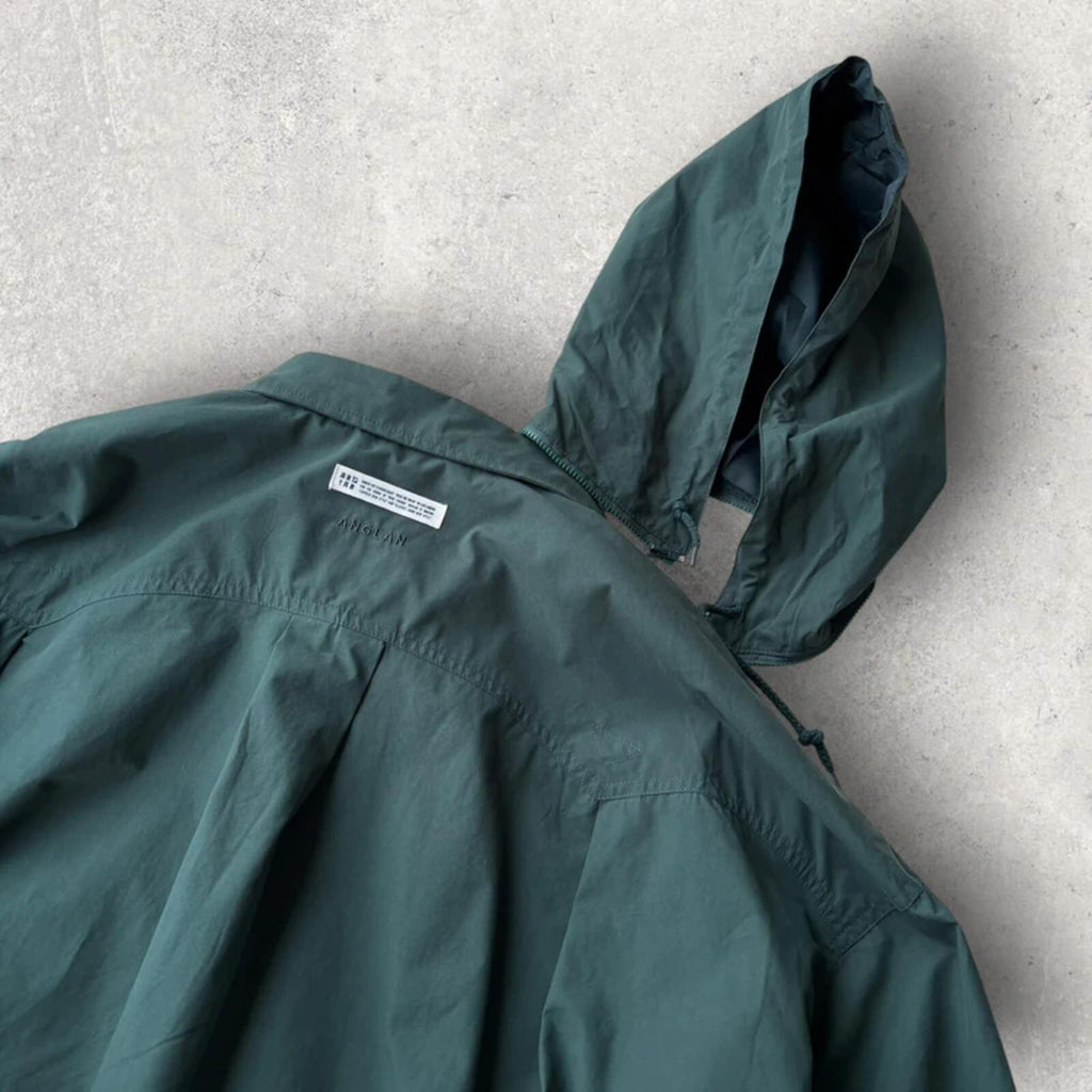 Anglan Oversized Shirt Jacket Green XL