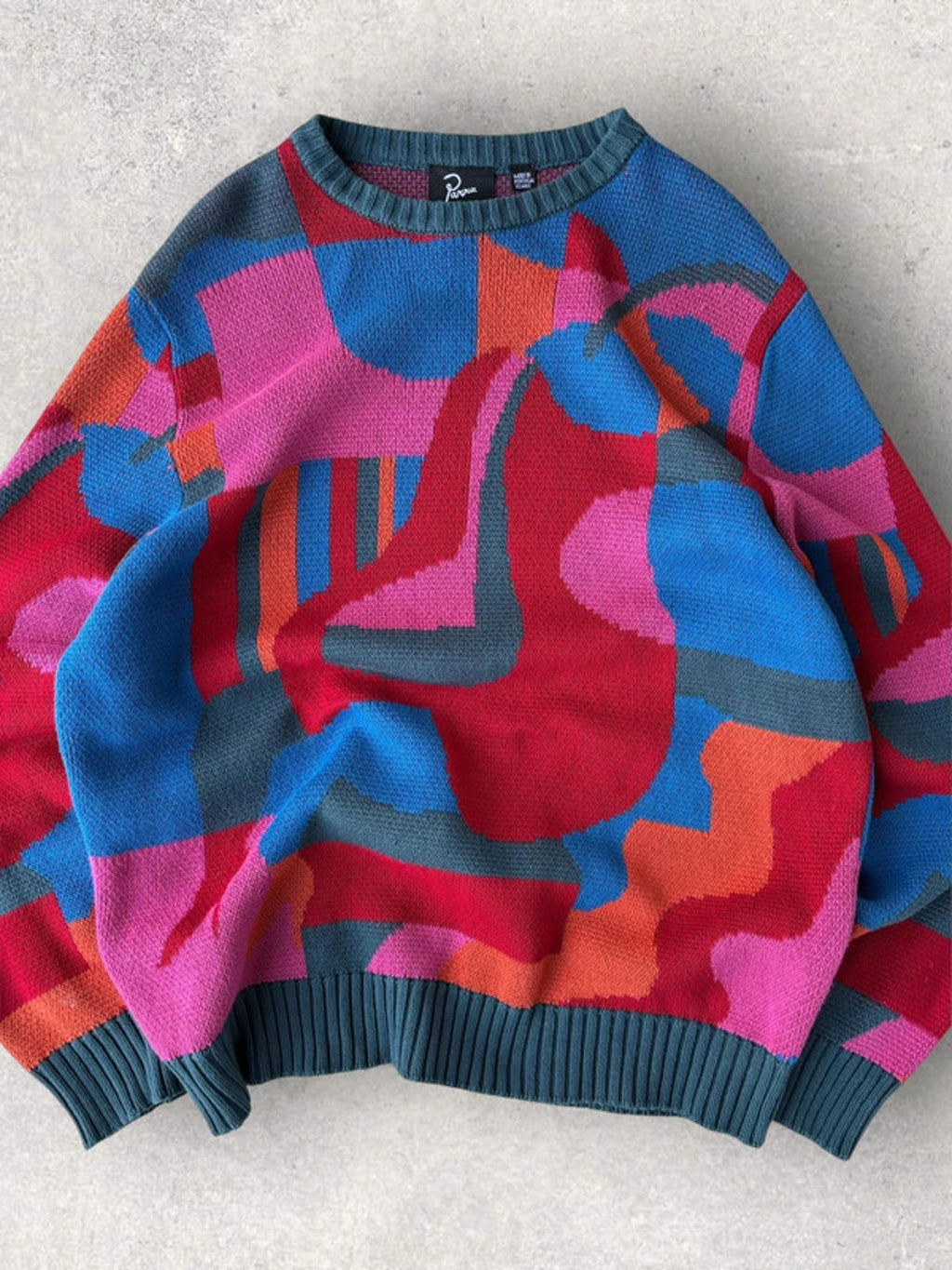 Parra Sitting Pear Knit Jumper Multi Size XL
