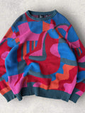 Parra Sitting Pear Knit Jumper Multi Size XL