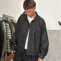 Frizmworks Shirring Trucker Overshirt Black XL