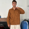 Uniform Bridge Herringbone Jungle Shirt Rust M