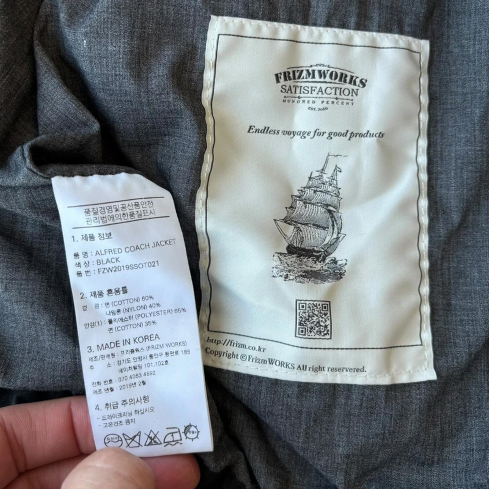 Frizmworks Alfred Coach Jacket Black L