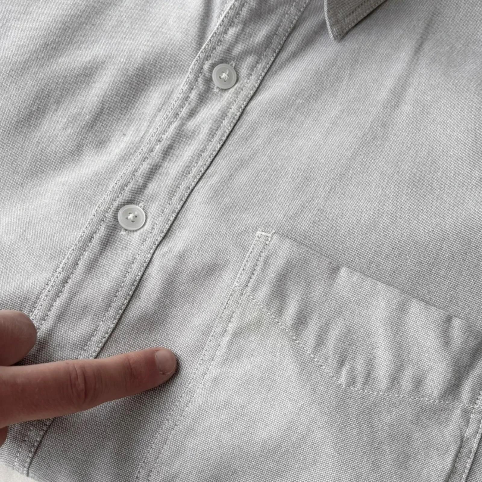 Frizmworks Oversized Oxford Shirt Grey XL