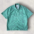 Gramicci Yosemite Nylon Camp Shirt Green L