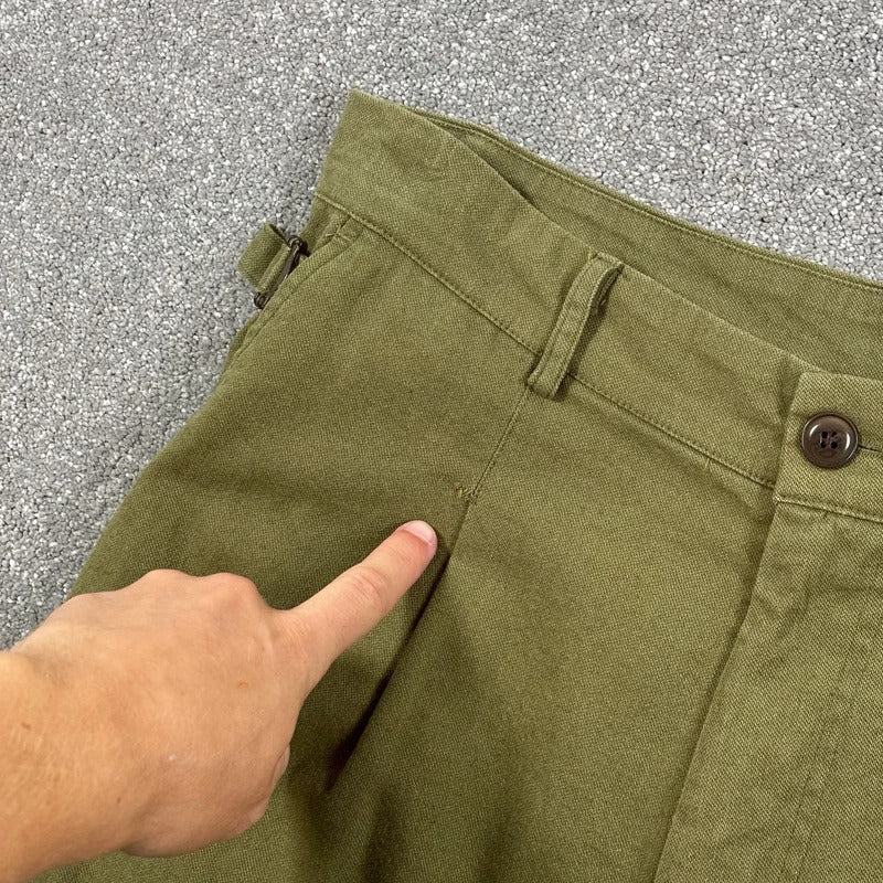 Frizmworks Pleated Balloon Short Olive W32