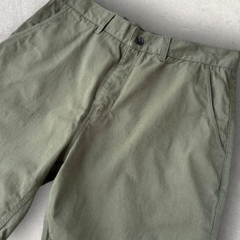 Uniform Bridge Baggy Bermuda Short Olive W36
