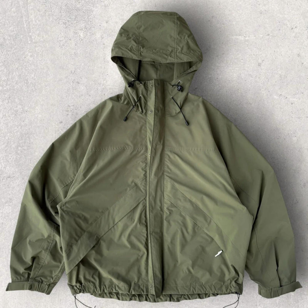 Uniform Bridge Oversized Mountain Jacket Olive L