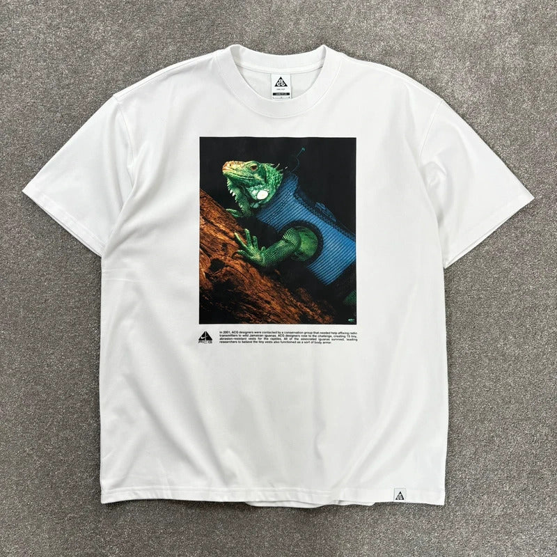 Nike ACG Iguana Graphic T Shirt White L